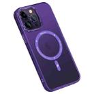 For iPhone 14 Pro Max Colorful Series TPU+PC Magsafe Magnetic Phone Case(Purple) - 1