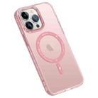 For iPhone 14 Pro Max Colorful Series TPU+PC Magsafe Magnetic Phone Case(Pink) - 1