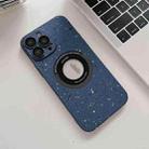 For iPhone 14 Plus Splash Ink MagSafe Magnetic Phone Case(Royal Blue) - 1