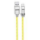 hoco U113 100W USB to USB-C/Type-C Silicone Fast Charging Data Cable, Length: 1m(Gold) - 1