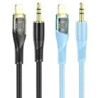 hoco UPA25 Transparent Exploration Version 8 Pin Digital Audio Conversion Cable, Length: 1m(Black) - 2