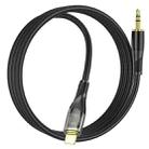 hoco UPA25 Transparent Exploration Version 8 Pin Digital Audio Conversion Cable, Length: 1m(Black) - 4