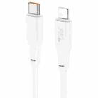 hoco X93 PD 20W USB-C/Type-C to 8 Pin Data Cable, Length:2m(White) - 1