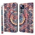 For Xiaomi 12T Pro 3D Painted Leather Phone Case(Colorful Mandala) - 1
