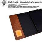 For iPad Pro 11 2022/2021/2020 / Air 10.9 2022 / 2020 Suede Cross Texture Magnetic Clasp Leather Tablet Case(Brown) - 7