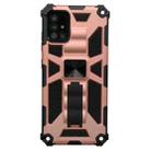 For Galaxy A51 5G Shockproof TPU + PC Magnetic Protective Case with Holder(Rose Gold) - 1