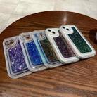 For iPhone 14 Chameleon Sequins Epoxy Phone Case(Red) - 2