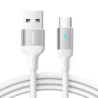 JOYROOM S-UC027A10 Extraordinary Series 3A USB-A to USB-C / Type-C Fast Charging Data Cable, Cable Length:3m(White) - 1