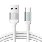JOYROOM S-UM018A10 Extraordinary Series 2.4A USB-A to Micro USB Fast Charging Data Cable, Cable Length:2m(White) - 1