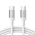 JOYROOM S-CC100A10 Extraordinary Series 100W USB-C / Type-C to USB-C / Type-C Fast Charging Data Cable, Cable Length:2m(White) - 1