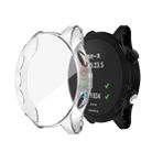 For Garmin Forerunner 935 TPU Electroplated Watch Case(Transparent) - 1