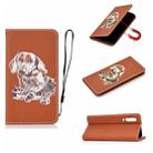 For Huawei P30 3D Painting Horizontal Flip Leather Case with Holder & Card Slot & Lanyard(Dog) - 1