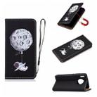For Huawei Mate 30 3D Painting Horizontal Flip Leather Case with Holder & Card Slot & Lanyard(Spaceman) - 1