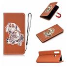 For Huawei P30 Lite 3D Painting Horizontal Flip Leather Case with Holder & Card Slot & Lanyard(Dog) - 1