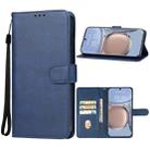 For Huawei P60 Leather Phone Case(Blue) - 1