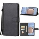 For Huawei P60 Pro Leather Phone Case(Black) - 1