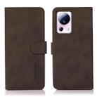 For Xiaomi 13 Lite / Civi 2 KHAZNEH Matte Texture Leather Phone Case(Brown) - 1