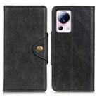For Xiaomi 13 Lite / Civi 2 Copper Buckle Sheepskin Texture Leather Phone Case(Black) - 1