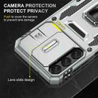 For Samsung Galaxy A34 Armor PC + TPU Camera Shield Phone Case(Grey) - 5