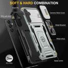 For Samsung Galaxy A34 Armor PC + TPU Camera Shield Phone Case(Grey) - 7