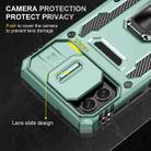For Samsung Galaxy M13 5G / A04 Armor PC + TPU Camera Shield Phone Case(Alpine Green) - 5