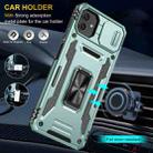 For Samsung Galaxy M13 5G / A04 Armor PC + TPU Camera Shield Phone Case(Alpine Green) - 6