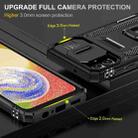 For Samsung Galaxy M13 5G / A04 Armor PC + TPU Camera Shield Phone Case(Black) - 3