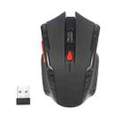 6-keys 2.4G 1600DPI Three-speed Adjustable Wireless Office Mouse(Black) - 1