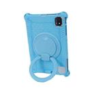 For TCL 10 Tab Max 4G Portable Silicone Tablet Protective Case(Blue) - 1
