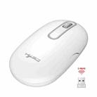 HXSJ T15 2.4GHz 4 Keys Wireless Mute Mouse(White) - 1