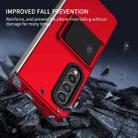 For Samsung Galaxy Z Fold3 5G Three-dimensional Folding Holder PC Phone Case(Red) - 6