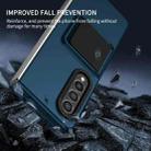 For Samsung Galaxy Z Fold3 5G Three-dimensional Folding Holder PC Phone Case(Blue) - 6