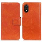 For Honor X5 Nappa Texture Flip Leather Phone Case(Orange) - 1