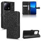 For Xiaomi 13 Pro Honeycomb Dot Texture Leather Phone Case(Black) - 1