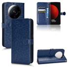 For Xiaomi 12 Ultra Honeycomb Dot Texture Leather Phone Case(Blue) - 1