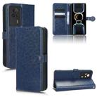 For Xiaomi Redmi K60E 5G Honeycomb Dot Texture Leather Phone Case(Blue) - 1