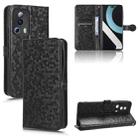 For Xiaomi 13 Lite / Civi 2 / 12 Lite NE Honeycomb Dot Texture Leather Phone Case(Black) - 1