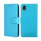 For Kyocera Digno BX2-Digno SX2-A101KC Crystal Texture Leather Phone Case(Sky Blue) - 1