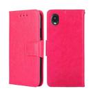 For Kyocera Digno BX2-Digno SX2-A101KC Crystal Texture Leather Phone Case(Rose Red) - 1