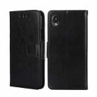 For Kyocera Digno BX2-Digno SX2-A101KC Crystal Texture Leather Phone Case(Black) - 1