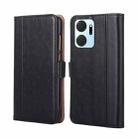 For Honor X7A Ostrich Texture Horizontal Flip Leather Phone Case(Black) - 1