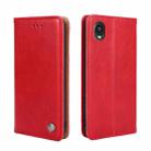 For Kyocera Digno BX2-Digno SX2-A101KC Non-Magnetic Retro Texture Horizontal Flip Leather Case(Red) - 1