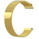 For Fitbit Versa Milanese  Watch Band, Size:S(Gold) - 1
