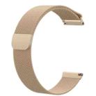 For Fitbit Versa Milanese  Watch Band, Size:S(Champagne Gold) - 1