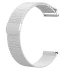 For Fitbit Versa Milanese  Watch Band, Size:S(Silver) - 1