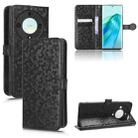 For Honor X40 5G / X9a 5G / Magic5 Lite 5G Honeycomb Dot Texture Leather Phone Case(Black) - 1