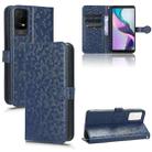 For TCL Ion X Honeycomb Dot Texture Leather Phone Case(Blue) - 1