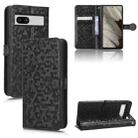 For Google Pixel 7a Honeycomb Dot Texture Leather Phone Case(Black) - 1