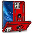 For Motorola Moto Edge+ 2023 Shockproof TPU + PC Phone Case with Holder(Red) - 1