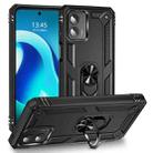 For Motorola Moto G 5G 2023 Shockproof TPU + PC Phone Case with Holder(Black) - 1